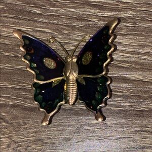 Colorful Butterfly Brooch